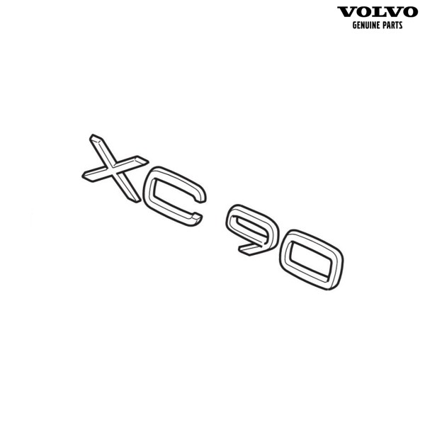 Original Volvo XC90 Emblem Heckklappe 30747464