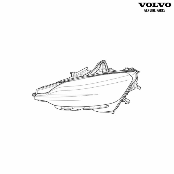 Original Volvo S60 V60 V60CC (2019-2022) Hauptscheinwerfer Thors Hammer Voll-LED links 32314178