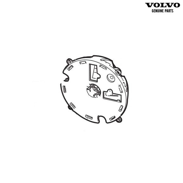Original Volvo XC60 (2009-2017) Stellmotor Außenspiegel links, ohne Speicher 31217284
