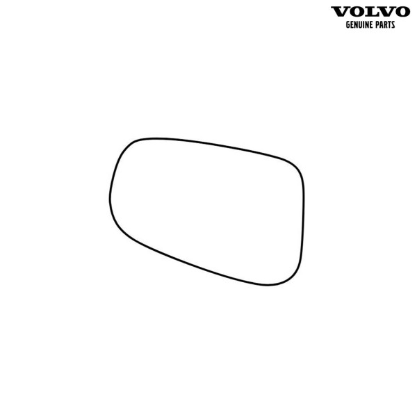 Original Volvo Spiegelglas Außenspiegel links 31352502