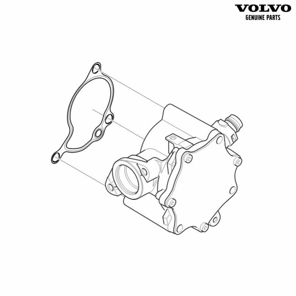 Original Volvo Unterdruckpumpe Bremsanlage 31316688