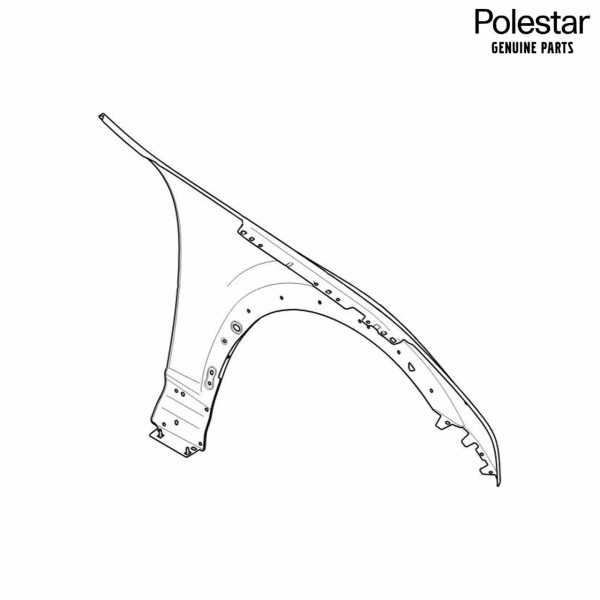 Original Polestar 3 (ab 2024) Kotflügel vorne links 32277995