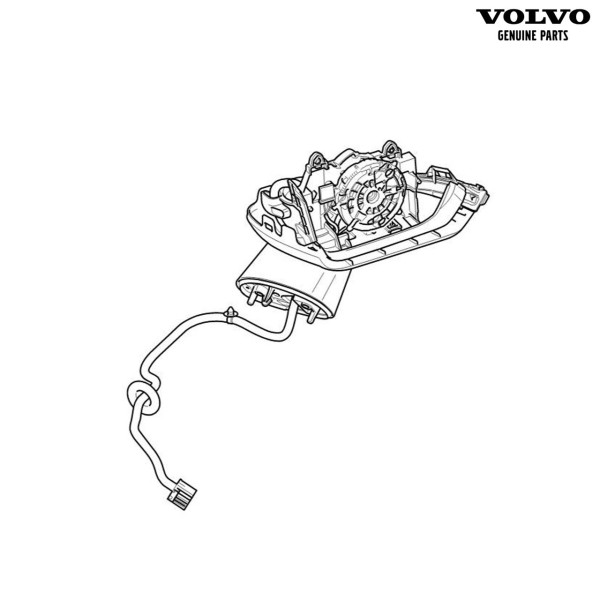 Original Volvo S60 V60/CC Außenspiegel links - Abblendautomatik, Memoryfunktion 31477565