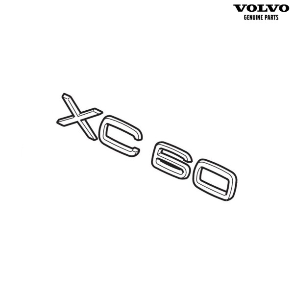 Original Volvo XC60 Emblem Heckklappe 31333640