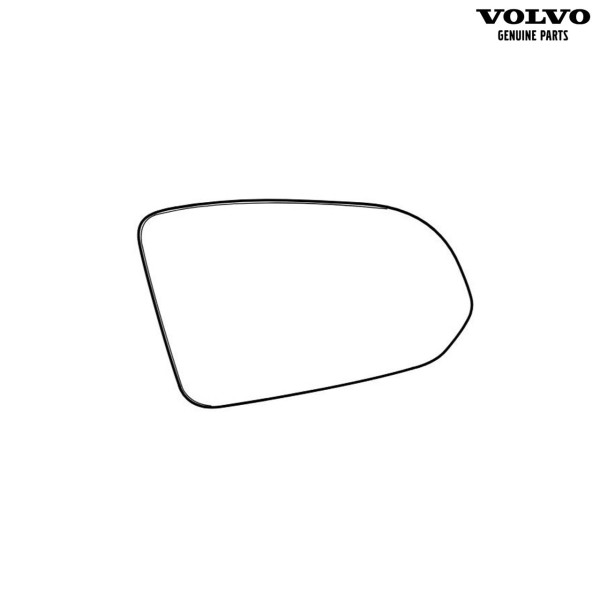 Original Volvo C40 XC40 Spiegelglas für den rechten Außenspiegel