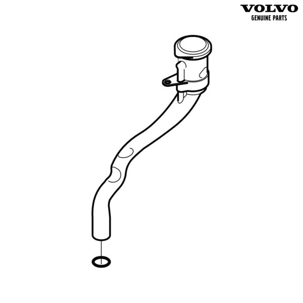 Original Volvo Einfüllstutzen Waschwasserbehälter 31391773