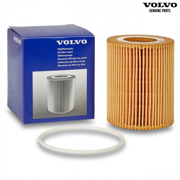 Original Volvo Ölfiltereinsatz für 6-Zylinder Benzinmotoren 30750013 - mit Verpackung