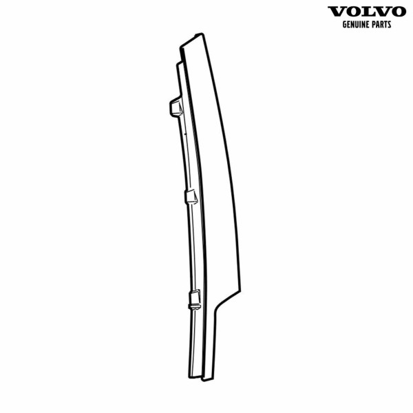 Original Volvo XC60 (ab 2018) Zierleiste B-Säule Tür vorne links 32257328