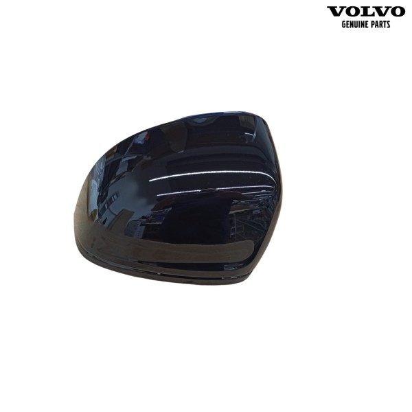 Original Volvo XC40 Spiegelkappe (019) Black Stone links 39847282 - Vorderseite