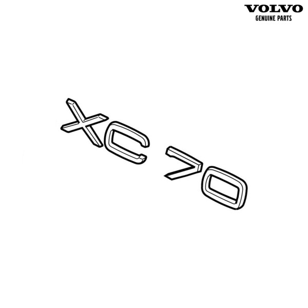 Original Volvo XC70 Emblem Heckklappe 31265789