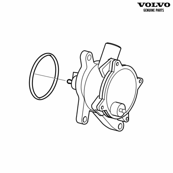 Original Volvo Unterdruckpumpe Bremsanlage 31401152