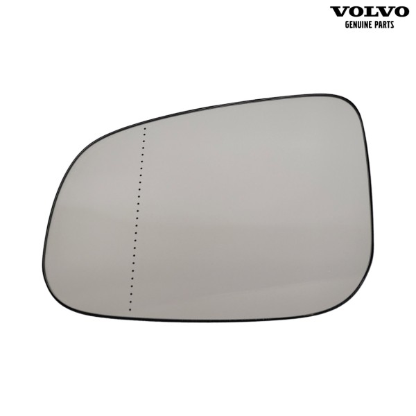 Original Volvo Spiegelglas Außenspiegel links 30716479 - Vorderseite