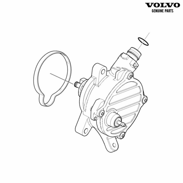 Original Volvo Unterdruckpumpe Bremsanlage 31375106