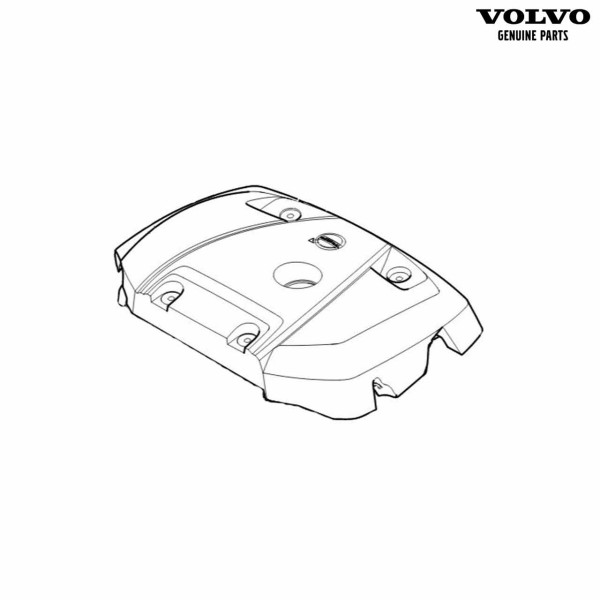 Original Volvo Motorabdeckung 31368886