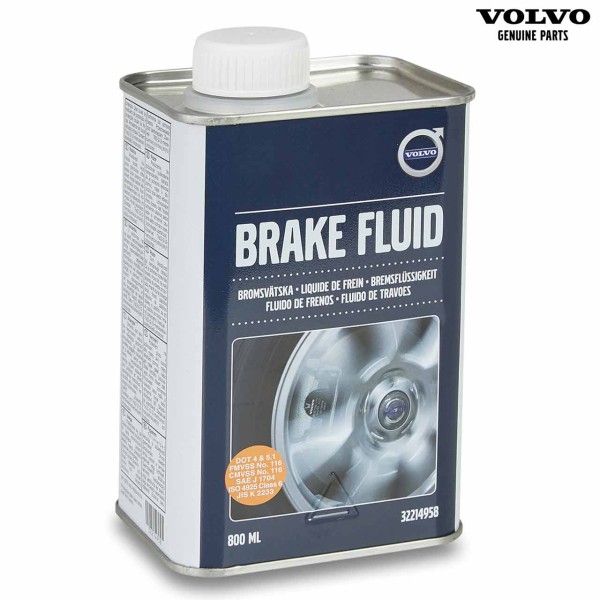 Original Volvo Bremsflüssigkeit 800 ml 32214958 - Vorderseite