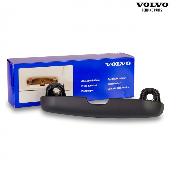 Original Volvo Brillenhalter Charcoal 31403479 - mit Verpackung