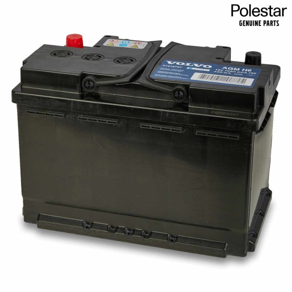 Original Polestar Autobatterie 12V 70Ah 760A 31419707 - von der Seite