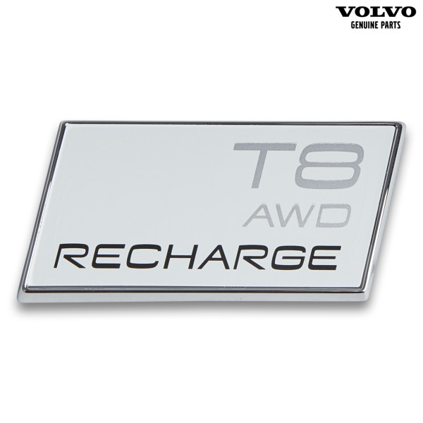 Original Volvo V60 T8 AWD Recharge Emblem Heckklappe 32328059 