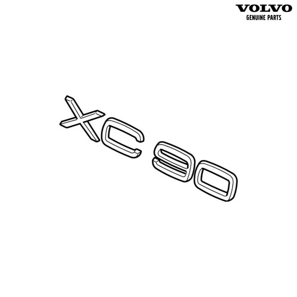 Original Volvo XC90 Emblem Heckklappe 9483933