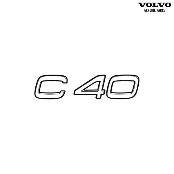 Original Volvo C40 Emblem Heckklappe 32285668