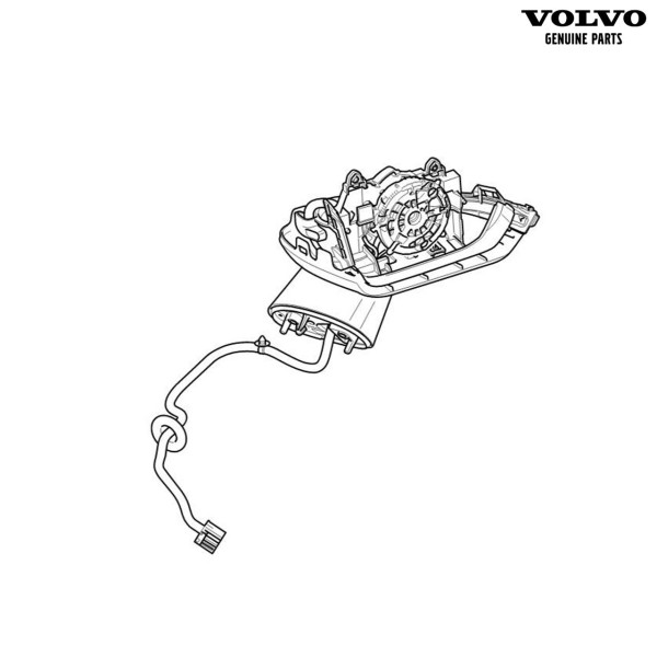 Original Volvo S60 V60 V60CC Außenspiegel rechts - BLIS, Abblendautomatik, Memoryfunktion 31477582