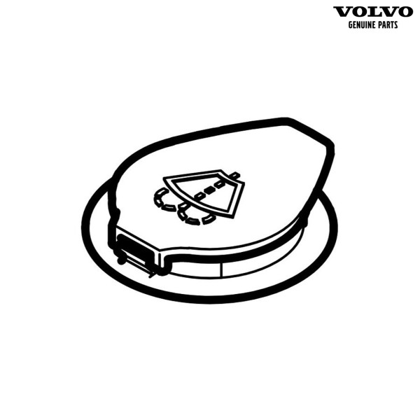 Original Volvo Deckel Waschwasserbehälter 30784334
