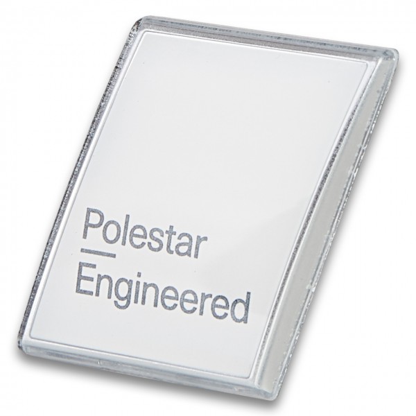 Original Volvo Emblem Polestar Engineered Heckklappe 32207386 - Vorderseite