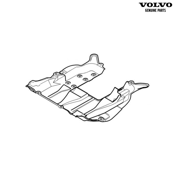 Original Volvo XC90 (2005-2011) Motorschutzwanne 8683736