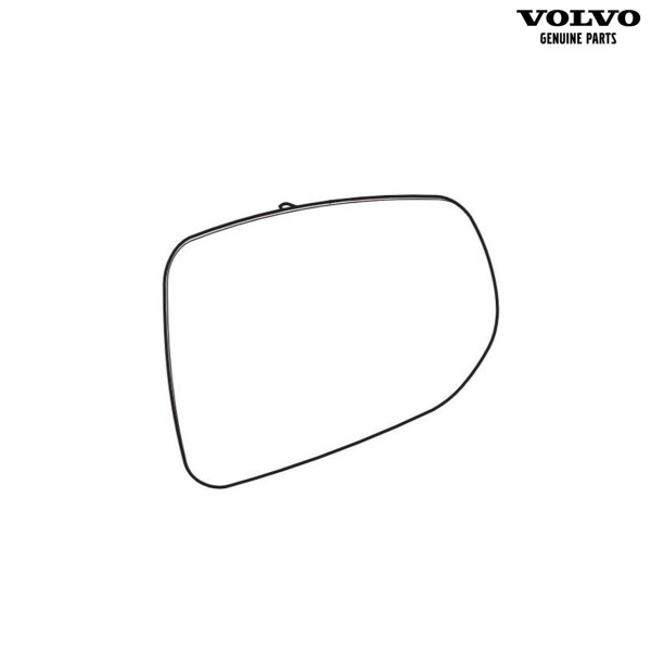 Original Volvo XC90 Spiegelglas links 31395522