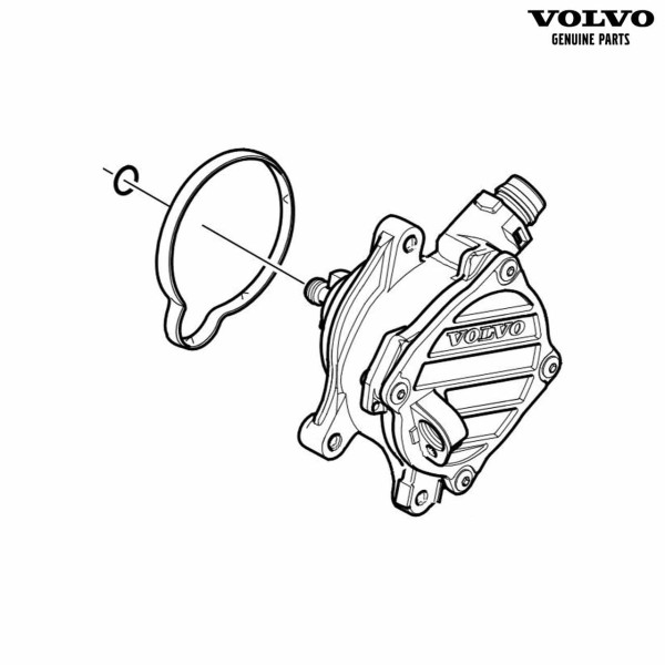 Original Volvo Unterdruckpumpe Bremsanlage 31375107