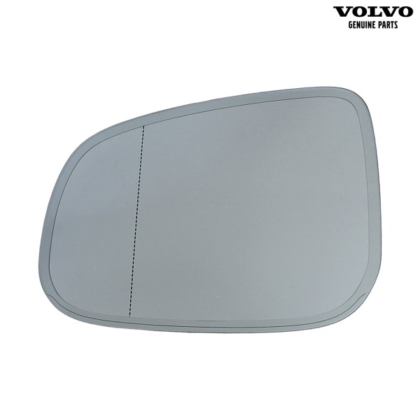 Original Volvo Spiegelglas Außenspiegel links 31352502 - Vorderseite