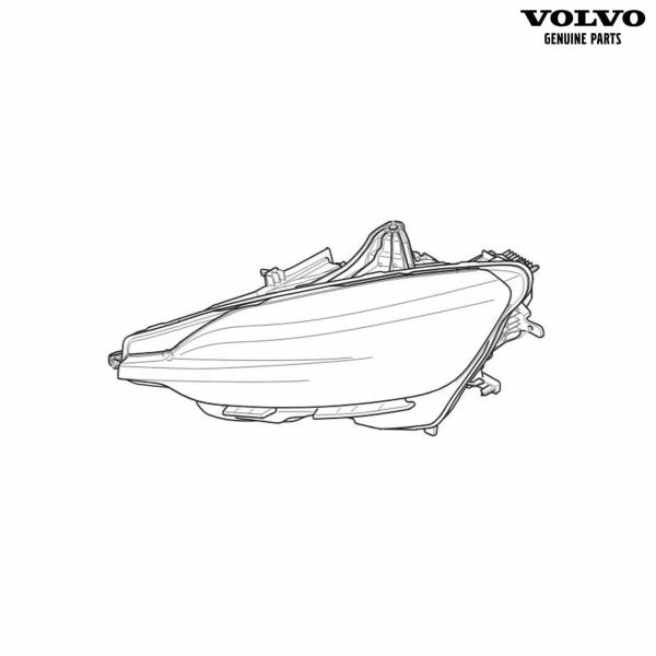 Original Volvo S60 V60 V60CC (2019-2022) Hauptscheinwerfer Thors Hammer Voll-LED links 32338001