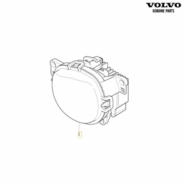 Original Volvo Nebelscheinwerfer LED links 32365034